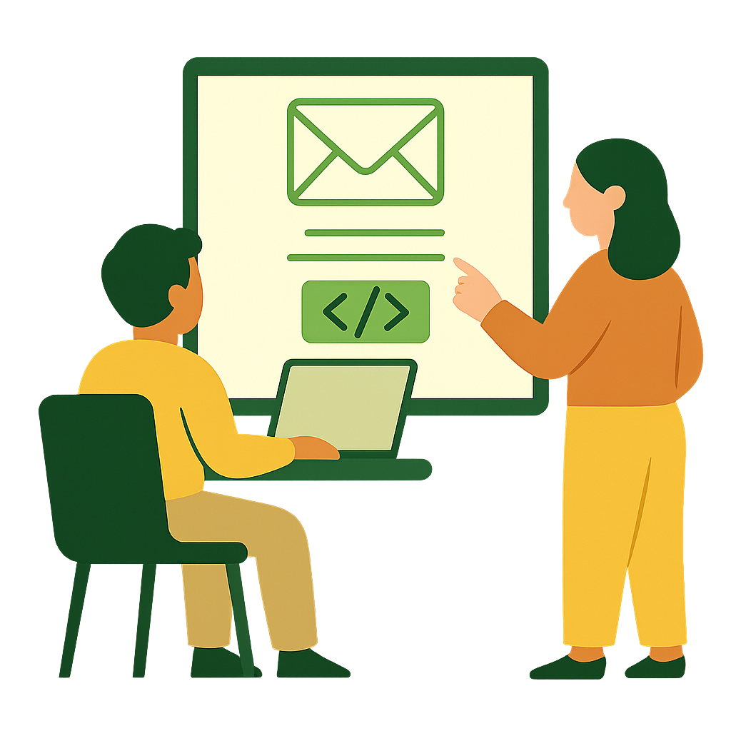 E-mail sablon template készítés DEKAFLOW