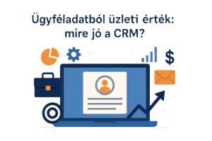Ügyféladatból üzleti érték mire jó a CRM DEKAFLOW
