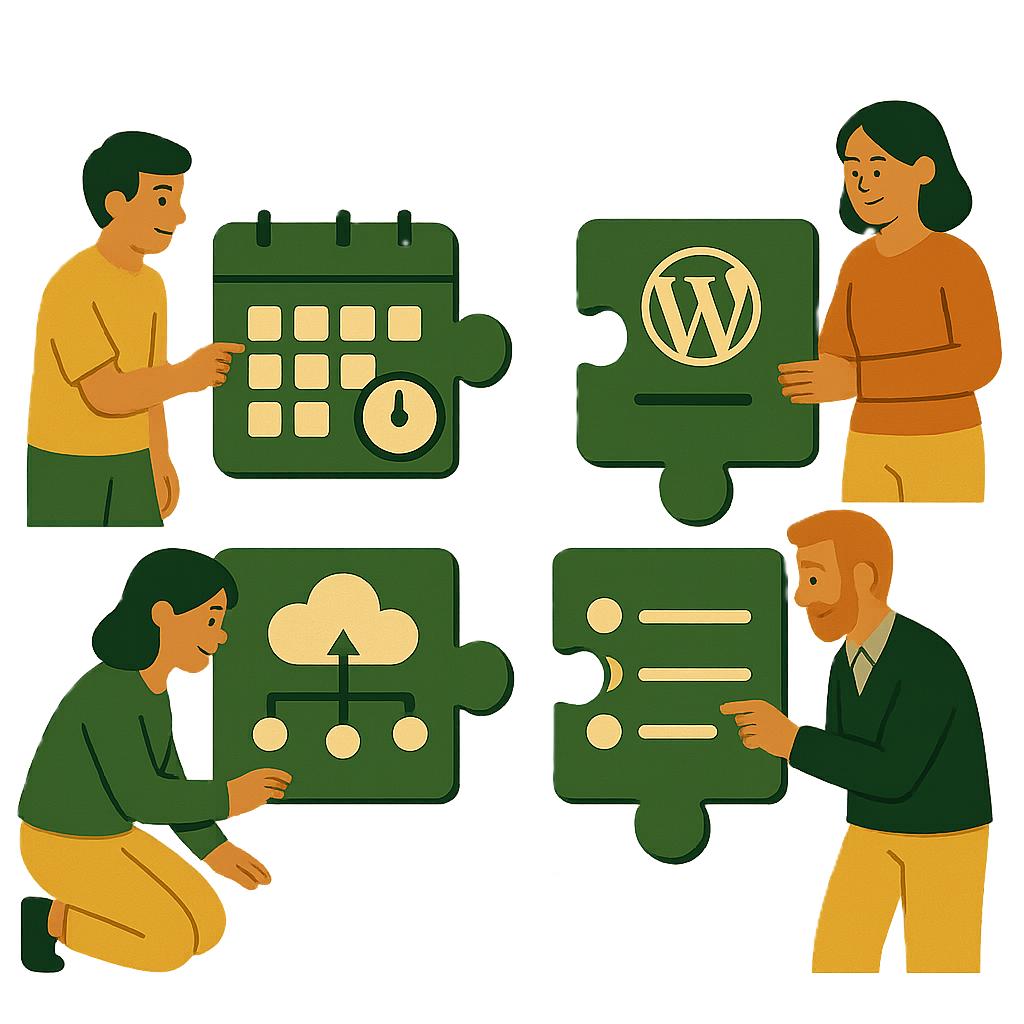 WordPress modul fejlesztés DEKAFLOW