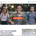 FitDent új weboldal - DEKAFLOW.hu